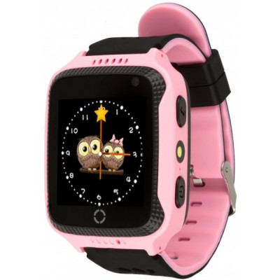 Смарт-годинник дитячий Smart Q529 з камерою GPS SIM-карта Pink (17640-hbr)