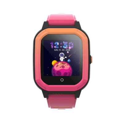 Смарт-часы детские Wonlex KT20 с камерой WI-FI GPS SIM-карта видеозвонок Розово-оранжевый (17766-hbr) Смарт-часы детские Wonlex KT20 с камерой WI-FI GPS SIM-карта видеозвонок Розово-оранжевый (17766-hbr)