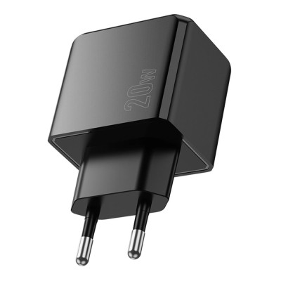 Мережевий зарядний пристрій Hoco CS16A Dual port Type-C/Lightning PD/QC 20W PPS Black (35776_3605181) Мережевий зарядний пристрій Hoco CS16A Dual port Type-C/Lightning PD/QC 20W PPS Black (35776_3605181)