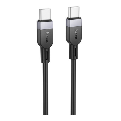 Кабель синхронізації Hoco X109 Silicone 60W/3A Type-C to Type-C 3m Black (35922_3605826) Кабель синхронізації Hoco X109 Silicone 60W/3A Type-C to Type-C 3m Black (35922_3605826)