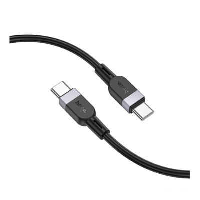 Кабель синхронізації Hoco X109 Silicone 60W/3A Type-C to Type-C 3m Black (35922_3605826) Кабель синхронізації Hoco X109 Silicone 60W/3A Type-C to Type-C 3m Black (35922_3605826)