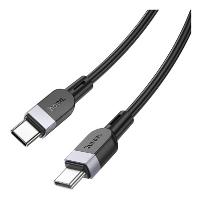 Кабель синхронізації Hoco X109 Silicone 60W/3A Type-C to Type-C 3m Black (35922_3605826) Кабель синхронізації Hoco X109 Silicone 60W/3A Type-C to Type-C 3m Black (35922_3605826)