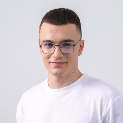 Очки для компьютера LuckyLOOK Blue Blocker Фэшн-классика Черный 754-799 Очки для компьютера LuckyLOOK Blue Blocker Фэшн-классика Черный 754-799
