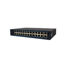 PoE-коммутатор 26-портовый неуправляемый Atis PoE-1026-24P/250m Черный (11843)