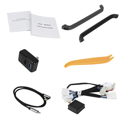 Кнопки керування екраном No Brand для Tesla XL-TSL-AJ model 3/Y 2017-2023 Black 13411-85571