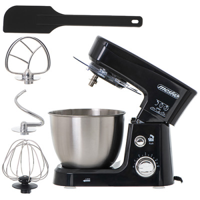 Миксер планетарный Mesko MS 4217 1200 Вт 3,5 л Черный (101363170) Миксер планетарный Mesko MS 4217 1200 Вт 3,5 л Черный (101363170)