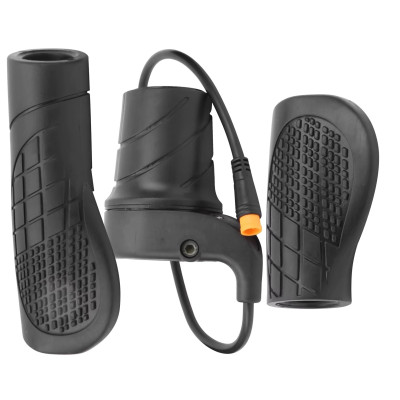 Ручка газа для электровелосипеда DN Half-Bar 12-72V Черный (89808) Ручка газа для электровелосипеда DN Half-Bar 12-72V Черный (89808)