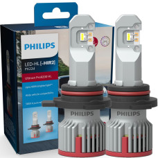 Комплект светодиодных ламп Philips HIR2 9012 11012U92X2 LED Ultinon Pro9200 +400% 12/24V 2 шт Белый
