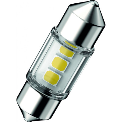 Світлодіодна лампа Philips 11860WU70X1 C5W LED Ultinon Pro7000 Festoon SV8.5 4000K 30mm 12V Теплий білий