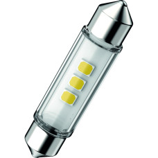 Светодиодная лампа Philips 11866WU70X1 C5W LED Ultinon Pro7000 Festoon SV8.5 4000K 43mm 12V Теплый белый