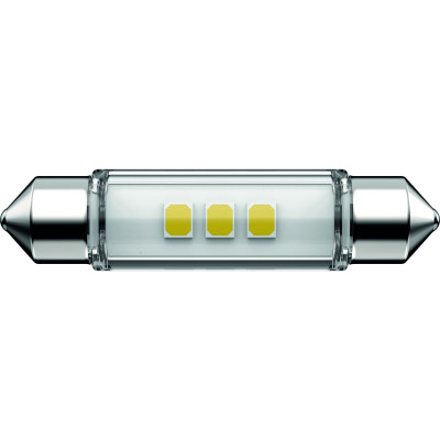 Світлодіодна лампа Philips 11866WU70X1 C5W LED Ultinon Pro7000 Festoon SV8.5 4000K 43mm 12V Теплий білий Світлодіодна лампа Philips 11866WU70X1 C5W LED Ultinon Pro7000 Festoon SV8.5 4000K 43mm 12V Теплий білий