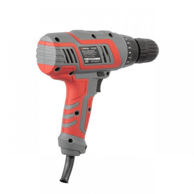 Дрель-шуруповерт электрический INTERTOOL DT-0103 320 Вт Серо-красный (51000) Дрель-шуруповерт электрический INTERTOOL DT-0103 320 Вт Серо-красный (51000)