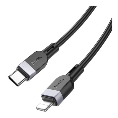 Кабель синхронізації Hoco X109 Silicone PD27W/3A Type-C to Lightning 1m Black (35917_3605820) Кабель синхронізації Hoco X109 Silicone PD27W/3A Type-C to Lightning 1m Black (35917_3605820)
