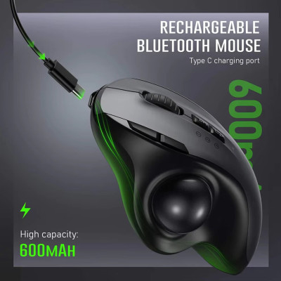 Миша бездротова JOMAA MT50 2,4G Bluetooth Чорний Миша бездротова JOMAA MT50 2,4G Bluetooth Чорний