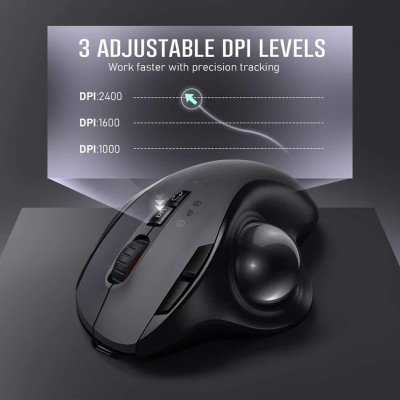 Миша бездротова JOMAA MT50 2,4G Bluetooth Чорний Миша бездротова JOMAA MT50 2,4G Bluetooth Чорний