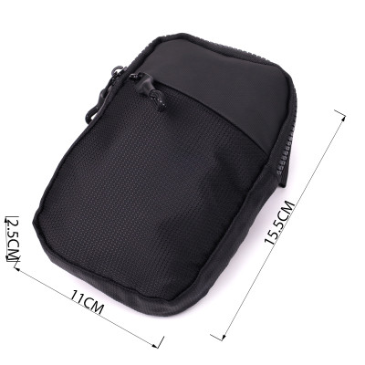 Слінг сумка для подорожей Vintage 22866 11х15,5х2,5 см Чорний