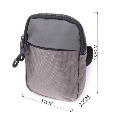 Слінг сумка для подорожей Vintage 22869 11х15,5х2,5 см Сірий Слінг сумка для подорожей Vintage 22869 11х15,5х2,5 см Сірий