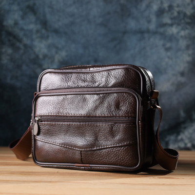Сумка с ручкой для мужчин Vintage 22940 20х17х8 см Коричневый Сумка с ручкой для мужчин Vintage 22940 20х17х8 см Коричневый