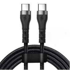 Кабель быстрой зарядки и передачи данных Digital PD Type-C к Type-C 120W 6A 2 м Черный (Type-C2m120WB)