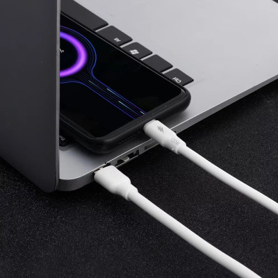 Кабель для зарядки Digital USB - Type-C 120W 2 м Белый (USBType-C2m120W) Кабель для зарядки Digital USB - Type-C 120W 2 м Белый (USBType-C2m120W)
