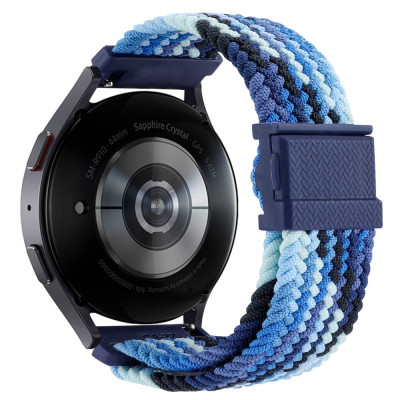 Ремінець Universal 22mm Elastic Adjustment Samsung/Amazfit/Huawei Colorful Blue (35722_3577950) Ремінець Universal 22mm Elastic Adjustment Samsung/Amazfit/Huawei Colorful Blue (35722_3577950)