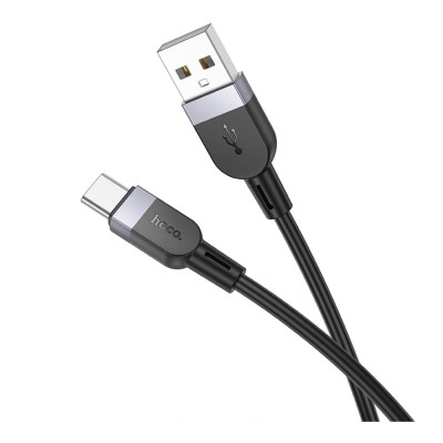 Кабель для зарядки и передачи данных Hoco X109 Silicone USB Type-C 3A 2m Black (35931_3605838) Кабель для зарядки и передачи данных Hoco X109 Silicone USB Type-C 3A 2m Black (35931_3605838)