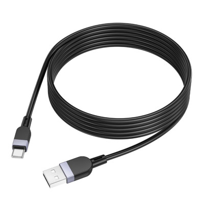Кабель для зарядки и передачи данных Hoco X109 Silicone USB Type-C 3A 2m Black (35931_3605838) Кабель для зарядки и передачи данных Hoco X109 Silicone USB Type-C 3A 2m Black (35931_3605838)