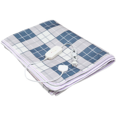 Електропростирадло Warm Home NS-IB6 160x120 см Сіро-синій (3_06395) Електропростирадло Warm Home NS-IB6 160x120 см Сіро-синій (3_06395)