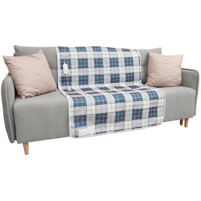 Електропростирадло Warm Home NS-IB6 160x120 см Сіро-синій (3_06395) Електропростирадло Warm Home NS-IB6 160x120 см Сіро-синій (3_06395)
