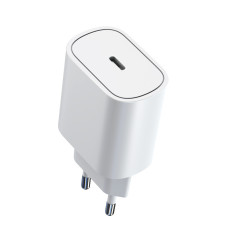 Адаптер швидкого живлення SX Power IPhone USB-C 20 W White (V4T-0031-91)
