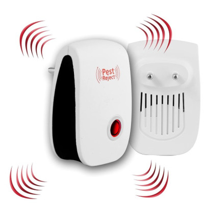 Электронный отпугиватель для насекомых No Brand Pest Repeller 9x3x6 см Бело-черный (2104618538) Электронный отпугиватель для насекомых No Brand Pest Repeller 9x3x6 см Бело-черный (2104618538)