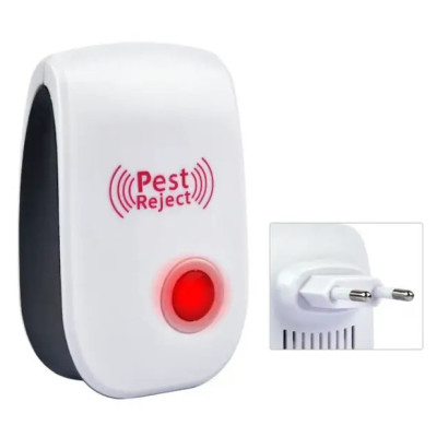 Электронный отпугиватель для насекомых No Brand Pest Repeller 9x3x6 см Бело-черный (2104618538) Электронный отпугиватель для насекомых No Brand Pest Repeller 9x3x6 см Бело-черный (2104618538)