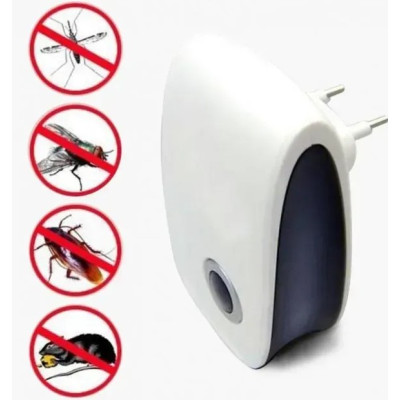 Электронный отпугиватель для насекомых No Brand Pest Repeller 9x3x6 см Бело-черный (2104618538) Электронный отпугиватель для насекомых No Brand Pest Repeller 9x3x6 см Бело-черный (2104618538)
