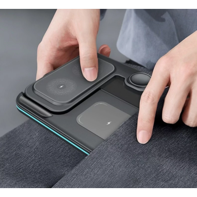 Зарядная станция No Brand OJD-95 Wireless Charger Stand 15W Черный (2507806381) Зарядная станция No Brand OJD-95 Wireless Charger Stand 15W Черный (2507806381)