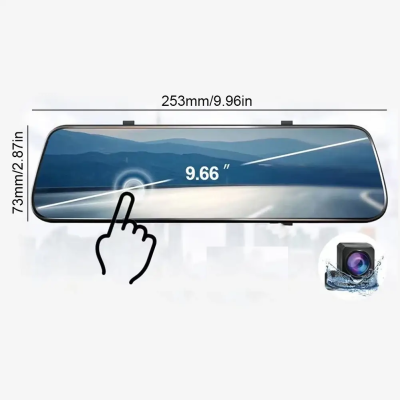 Дзеркало відеореєстратор No Brand L1056 10 Дзеркало відеореєстратор No Brand L1056 10