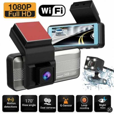 Видеорегистратор No Brand Т-711 Wi-Fi Full HD Черный (2527361889) Видеорегистратор No Brand Т-711 Wi-Fi Full HD Черный (2527361889)