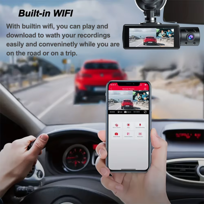 Видеорегистратор No Brand D-310 Wi-Fi Full HD Черный (2527397605) Видеорегистратор No Brand D-310 Wi-Fi Full HD Черный (2527397605)