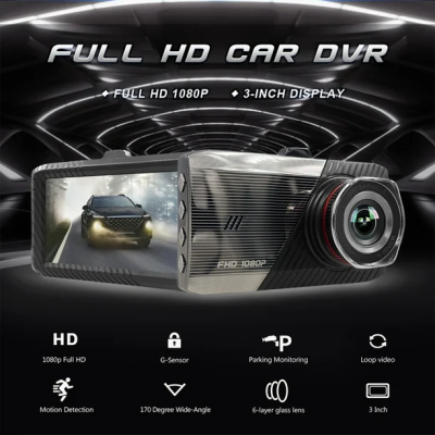 Видеорегистратор DVR T666Y HD 1080P Черный (2529388216) Видеорегистратор DVR T666Y HD 1080P Черный (2529388216)