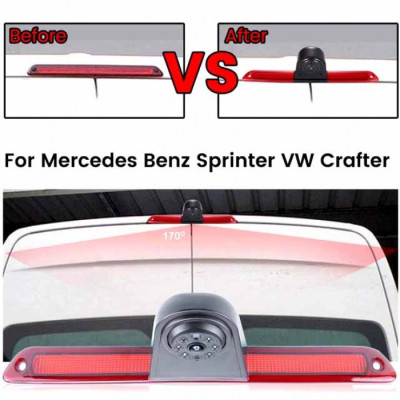 Камера заднього виду No Brand Mercedes-Benz Sprinter Crafter transit AHD 720-1080 Чорний (2533768737) Камера заднього виду No Brand Mercedes-Benz Sprinter Crafter transit AHD 720-1080 Чорний (2533768737)