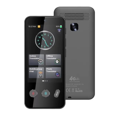 Переводчик голосовой No Brand Z9 4G Wi-Fi 137 языков (2537616495)