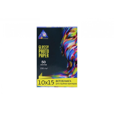 Глянцевий фотопапір INKSYSTEM Glossy Photo Paper 230g 10x15 см 50 шт