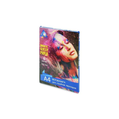 Магнитная глянцевая фотобумага INKSYSTEM Magnetic Glossy Photo Paper 640g A4 5 шт