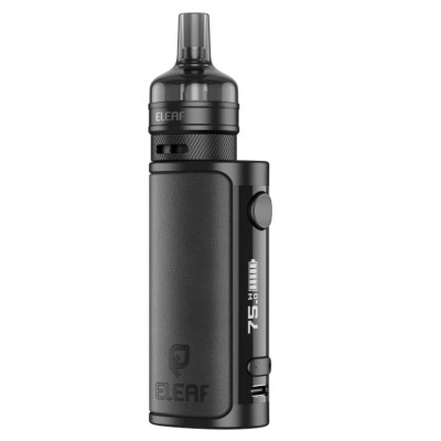 Набір електронна сигарета Eleaf iStick i75 75W 3000 mAh Ep Pod Tank 2 мл Kit Black (15779-hbr)