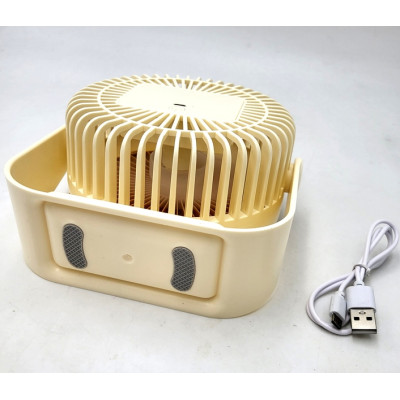 Настольный аккумуляторный вентилятор UKC Portable Fan ZB124A 6376 14 см Желтый (hub_nhk458) Настольный аккумуляторный вентилятор UKC Portable Fan ZB124A 6376 14 см Желтый (hub_nhk458)