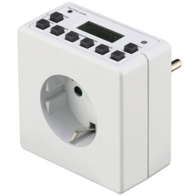 Розетка с таймером Feron TM211 75х76х78 мм iz16827