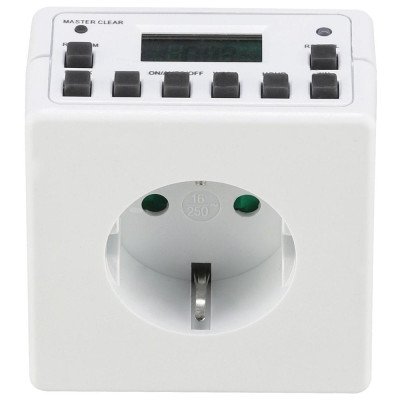 Розетка с таймером Feron TM211 75х76х78 мм iz16827