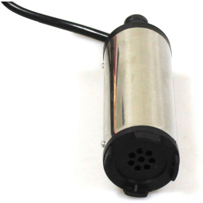 Насос электрический погружной для перекачки топлива дизеля No Brand помпа 12 V 14.7x3.8 см Серо-черный (2104618545)