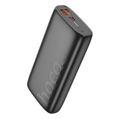 УМБ Power Bank Hoco J122A Respect 22.5W/PD20W 20000 mAh LED Black (33040_2955453)