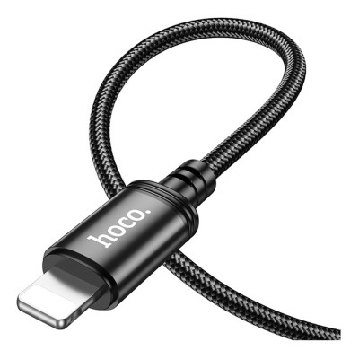 Кабель синхронізації Hoco X89 Wind USB-A to Lightning 2.4A 2m Black (36893_3609479) Кабель синхронізації Hoco X89 Wind USB-A to Lightning 2.4A 2m Black (36893_3609479)