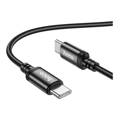 Кабель синхронізації Hoco X89 fast charging 60W/3A Type-C to Type-C 2m Black (36892_3609478) Кабель синхронізації Hoco X89 fast charging 60W/3A Type-C to Type-C 2m Black (36892_3609478)